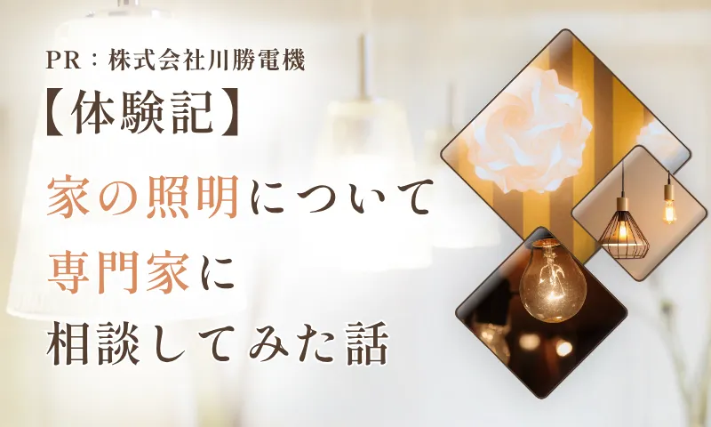 家の明るさが気になり、照明のプロに相談した話