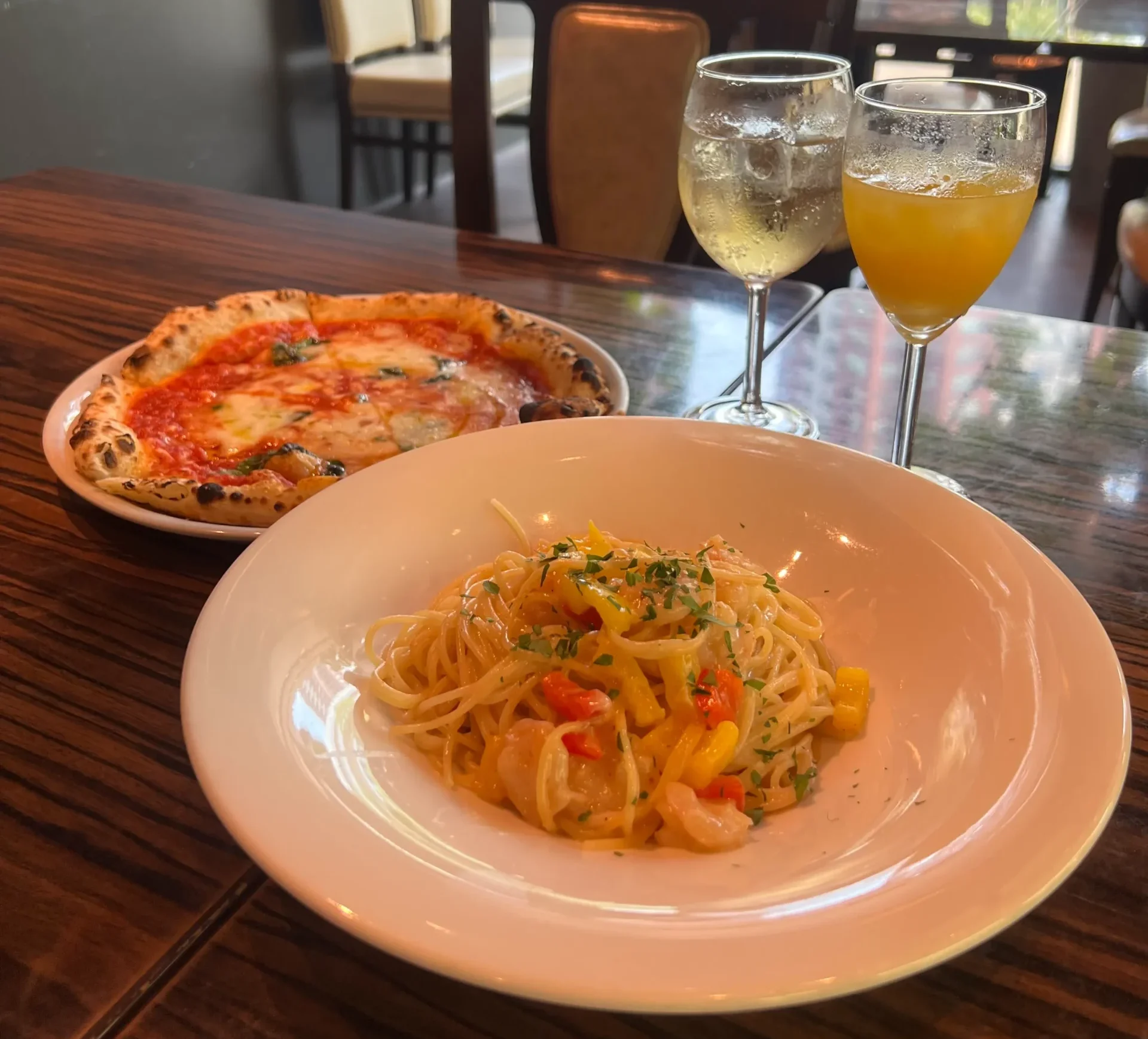 お台場海浜公園駅から徒歩2分！<br>「Restaurant CARESS」でイタリアンランチを楽しんできた🍽️