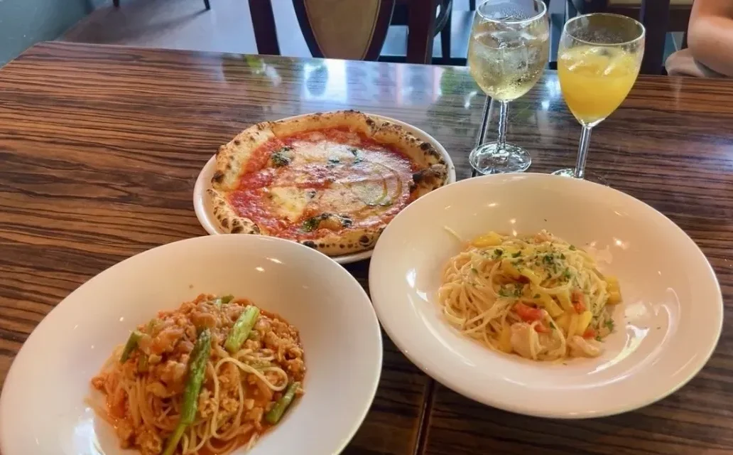 お台場海浜公園駅から徒歩2分！<br>「Restaurant CARESS」でイタリアンランチを楽しんできた🍽️