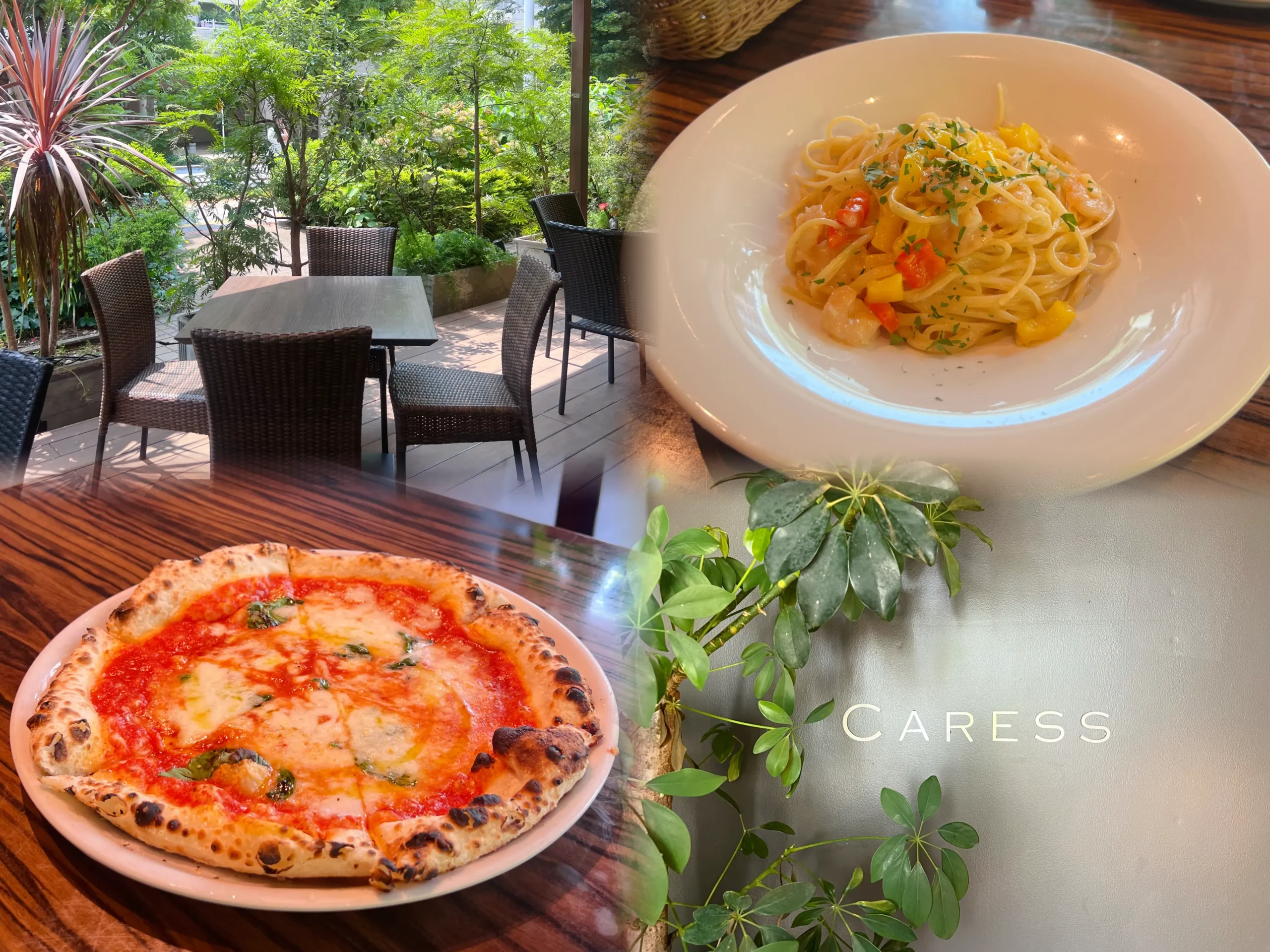 お台場海浜公園駅から徒歩2分！<br>「Restaurant CARESS」でイタリアンランチを楽しんできた🍽️