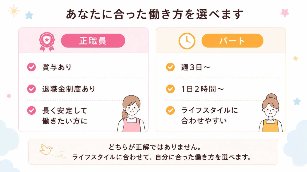 都島区で保育士として働きたい人へ。まず知っておきたい選択肢