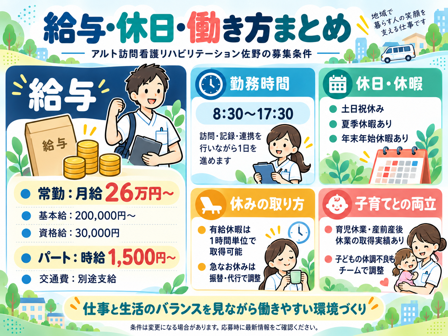 訪問看護(リハビリ)って実際どんな働き方？佐野市・アルトにPT・OT・STの仕事を聞いてみた